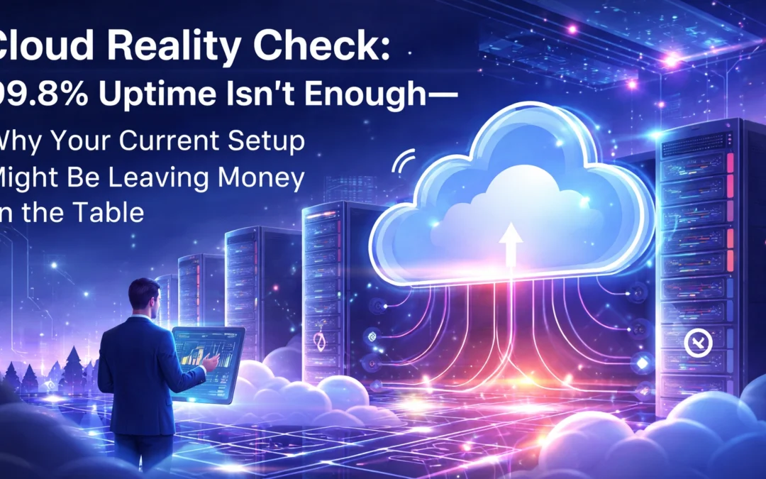 Cloud Reality Check: 99.9% Uptime Isn't Enough, Why Your Current Setup Might Be Leaving Money on the Table